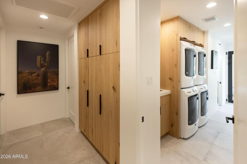 Laundry & Storage Area