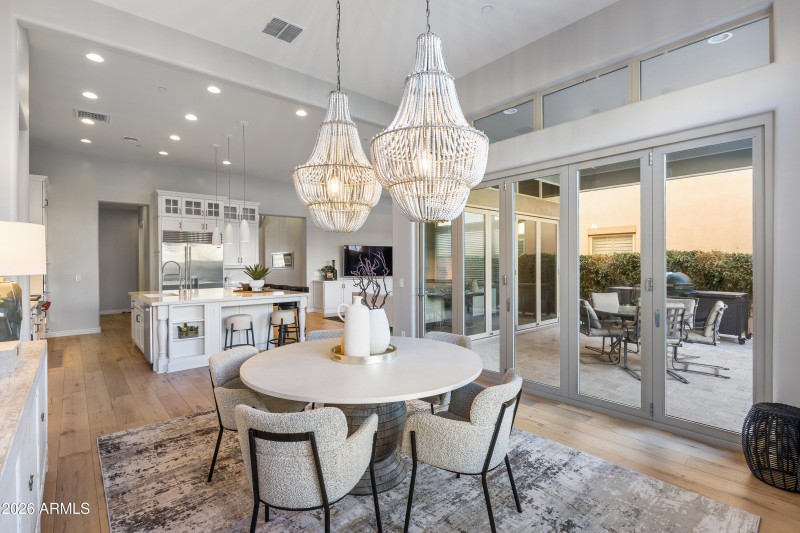 Formal Dining in Great Room