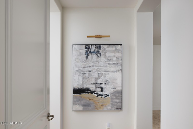 Hallway to Secondary suite