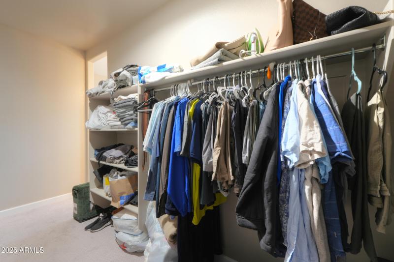 View 2 of walk-in closet