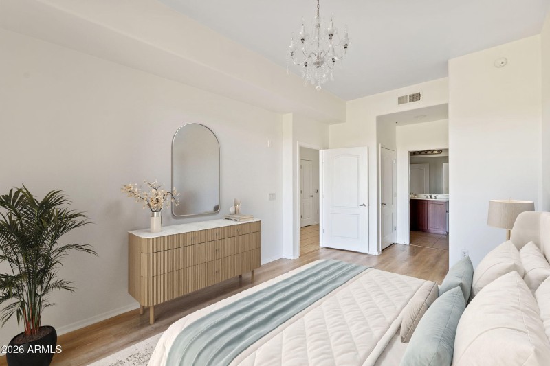 mPrimary Bedroom - Virtually Staged