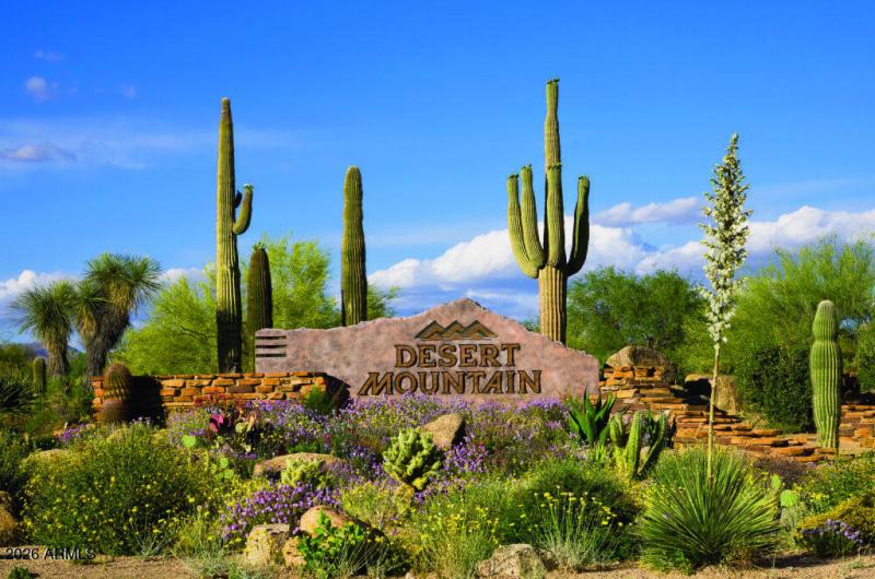Desert Mountain Entrance