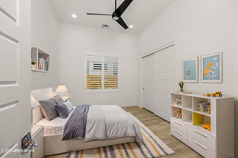 2nd Bedroom - Kids Staged