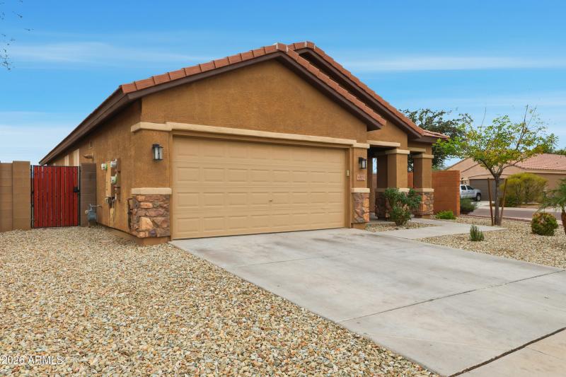 Upgraded landscaping