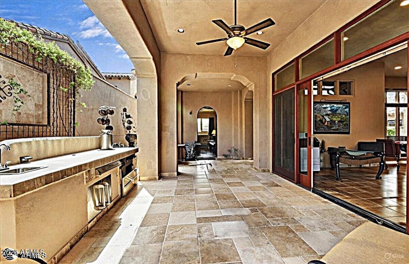 Patio Looking into Casita