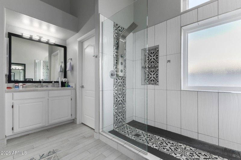 Master bathroom