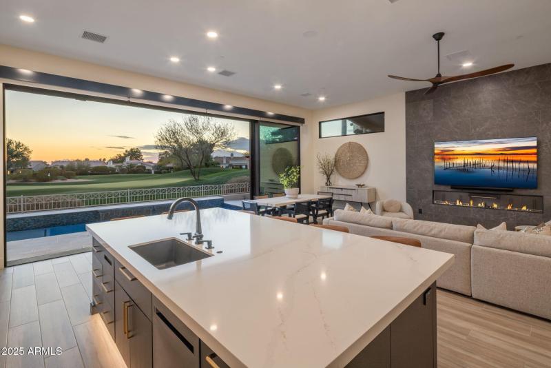 TPC First Hole View from Kitchen