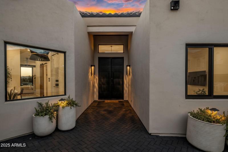 Custom 8' Steel Door Entrance