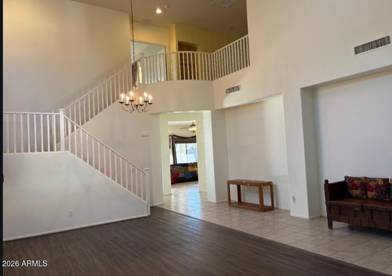 Freshly Painted Living/Dining Room