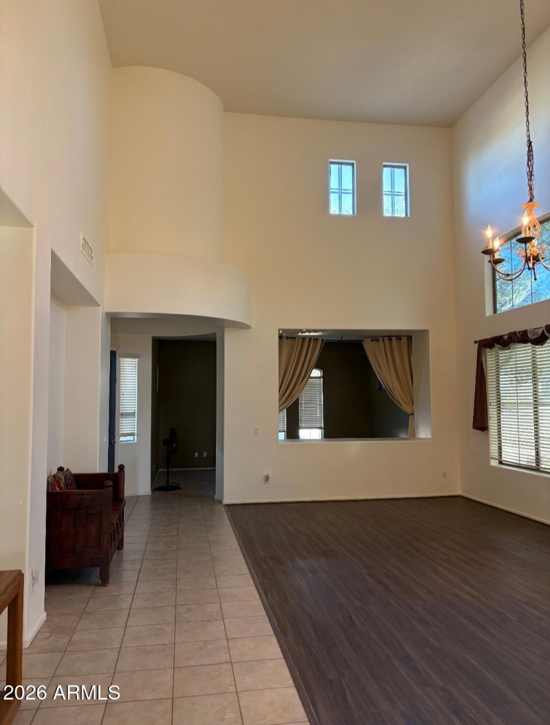 Freshly Painted Living/Dining Room