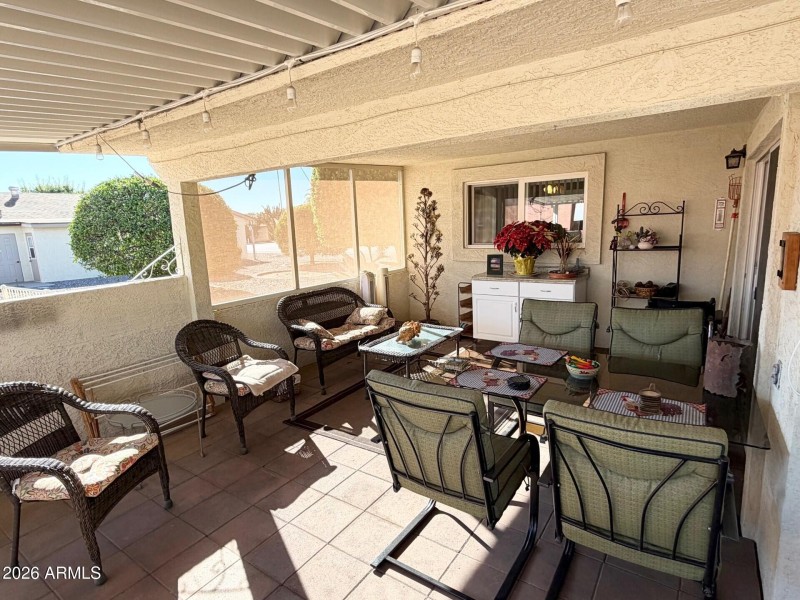 Great Covered Back Patio