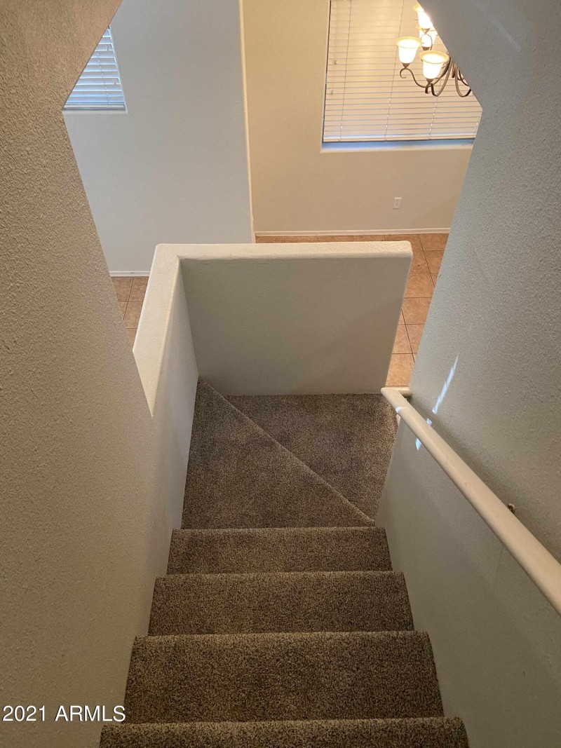 CARPETED STAIRS