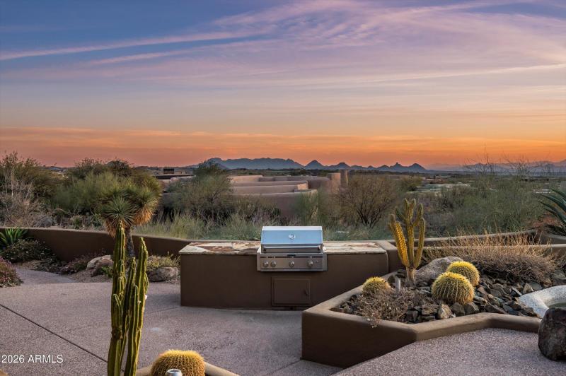 Dusk View from Patio