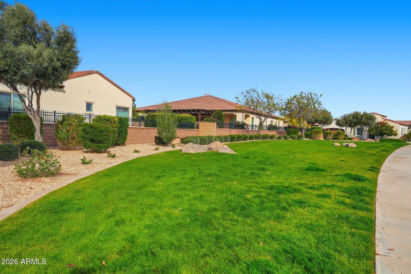 Open space across the street