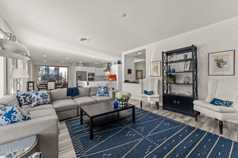 Large open floor plan