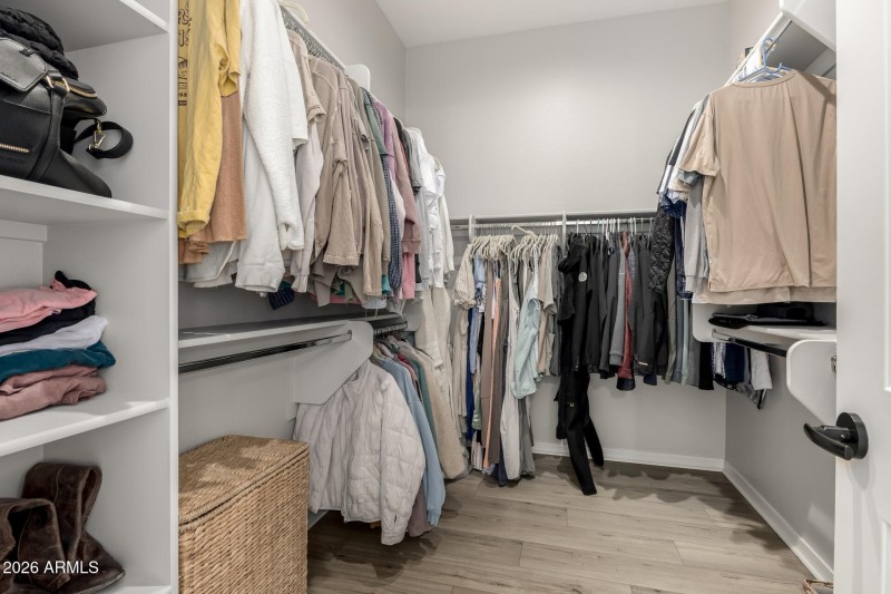 Primary Walk-In Closet