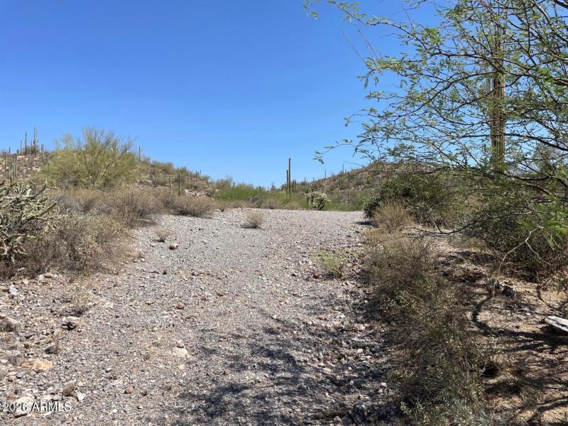 Parcel A access to first excavated area.