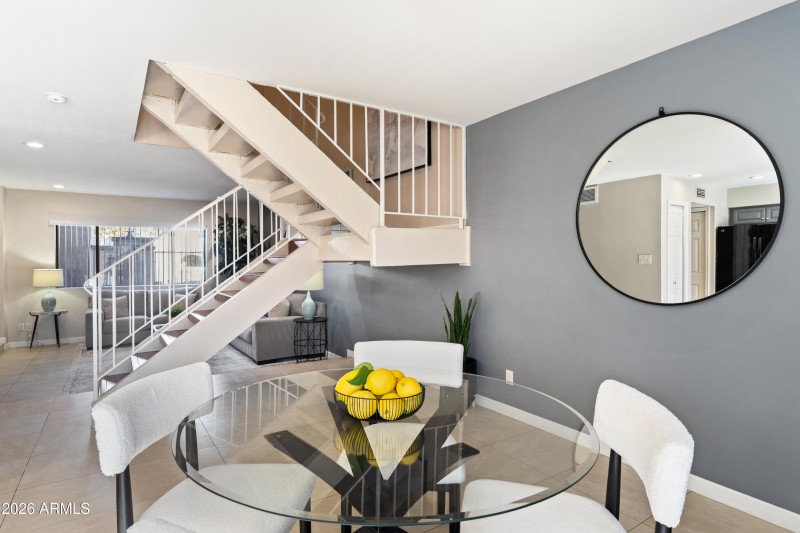 Flowing Living Areas Downstairs