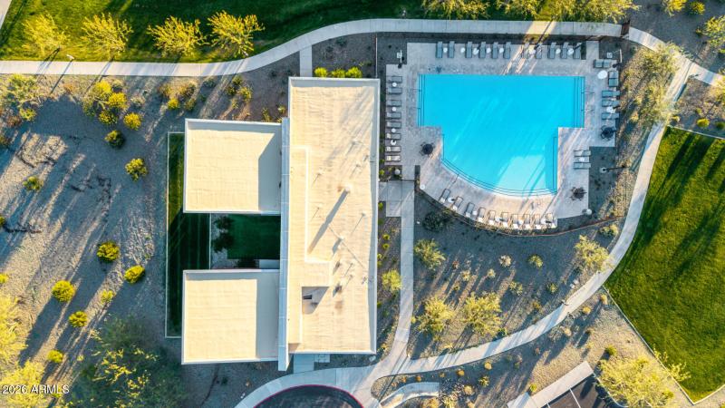 34 Community Center and pool drone direc