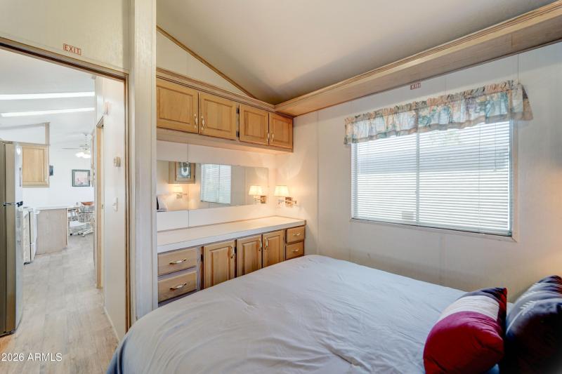 bedroom at front of home