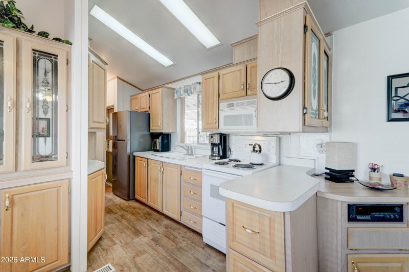 Lots of storage and counter space