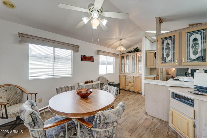 Vaulted ceilings_bright space