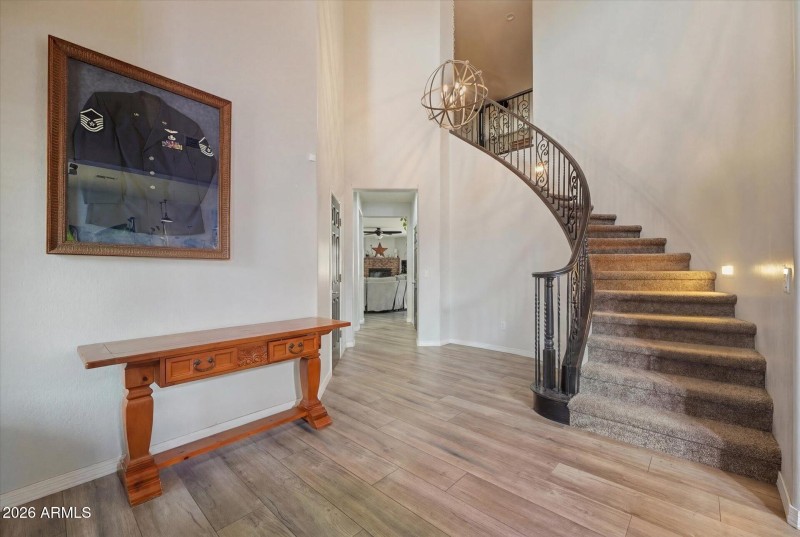 Your grand entrance!