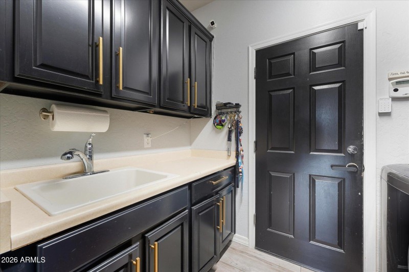 Laundry Room + Garage Entrance