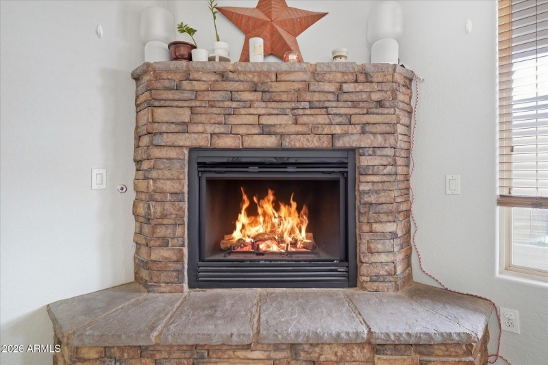 Gas fireplace