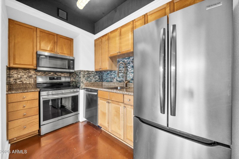 Stainless steel appliances