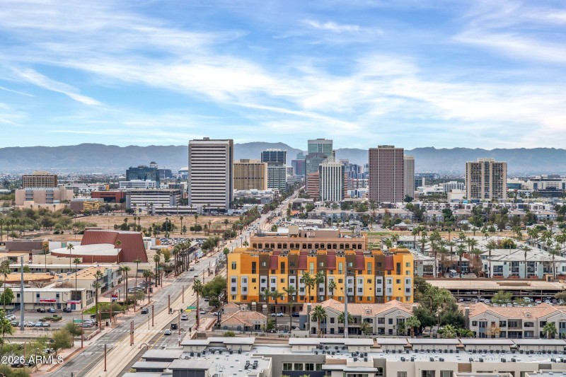 Magnificent views of the city