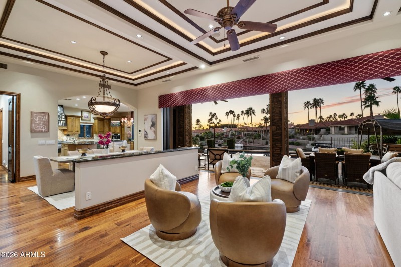 Great Room at Twilight