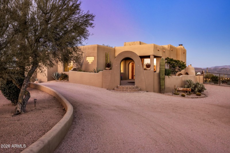 front entrance circular drive