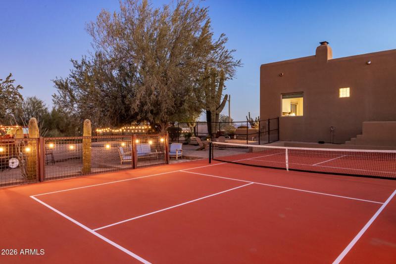 Pickleball court