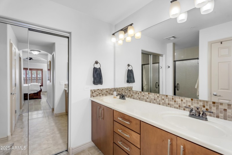Dual Vanity Primary Bathroom