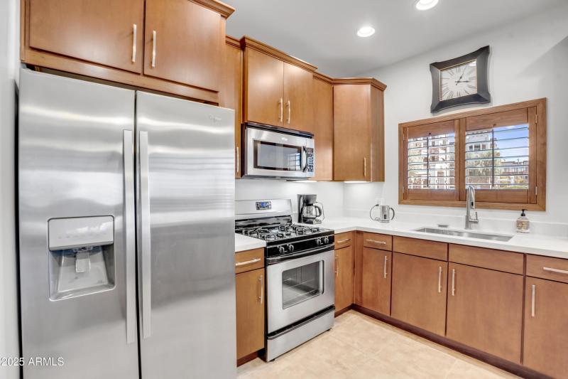 Sleek Kitchen with Eat-In Bar