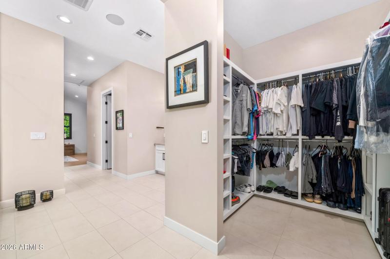 Additional Dedicated Closet Space