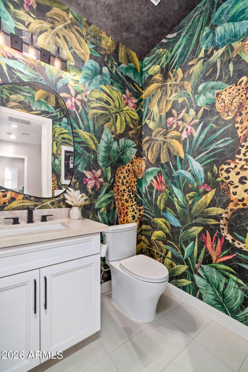 Whimsical Powder Room