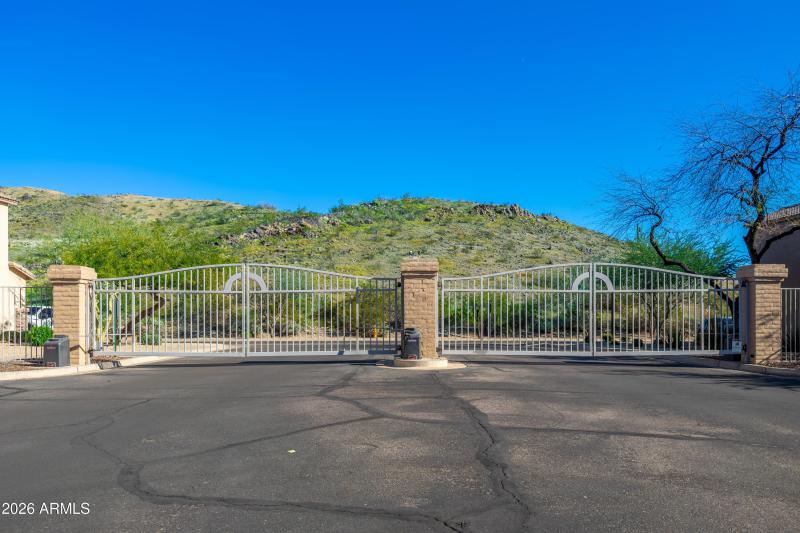 Gated Community Entrance