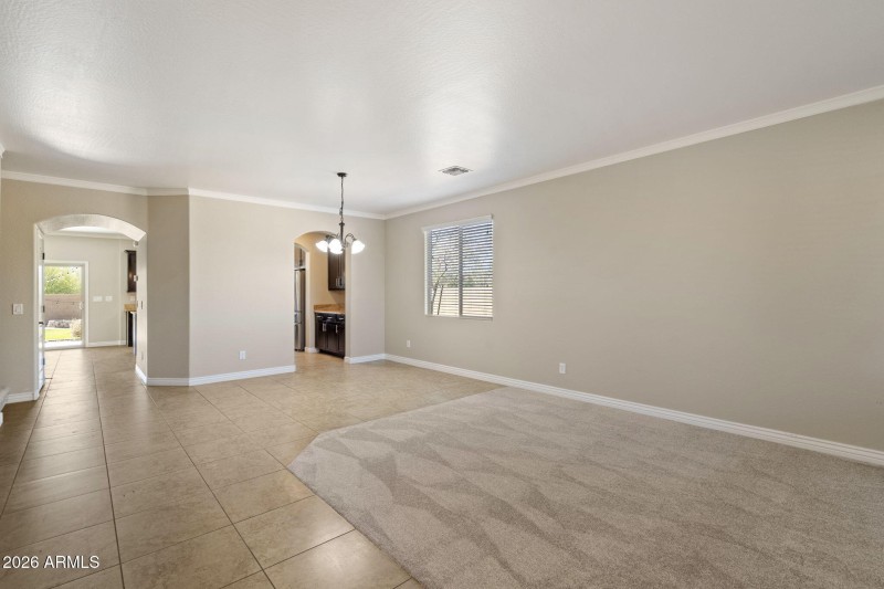 Living room-Dining Room