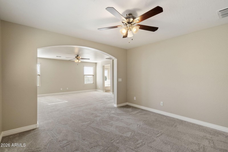 Primary Bedroom w/ sitting room
