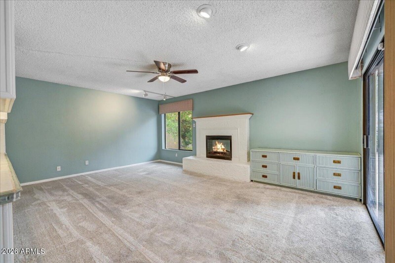 Family Room with Fireplace