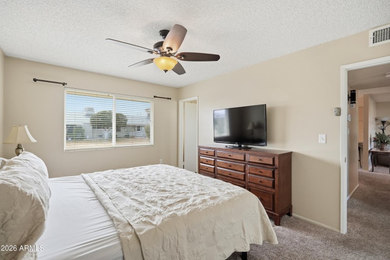 Master Bedroom view toward hallway