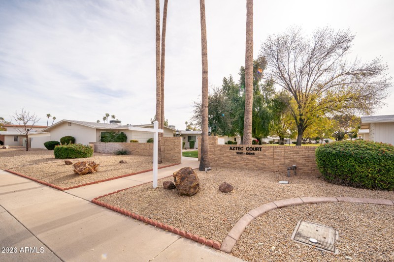 Entry Into Courtyard