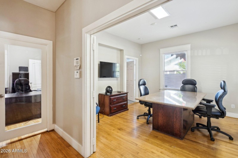 Conference room off foyer