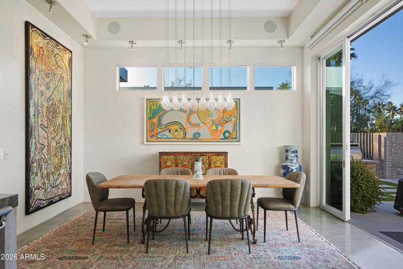 Dining Opens to Patio