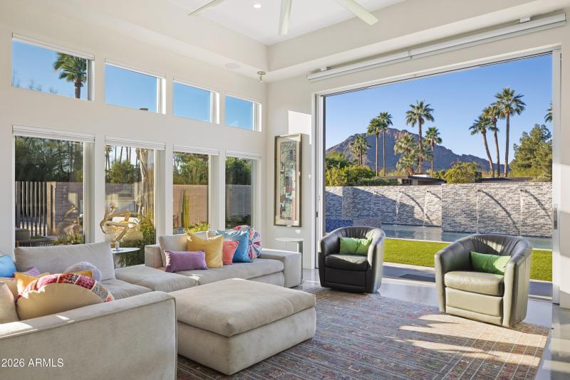 Great Room opens to Patio