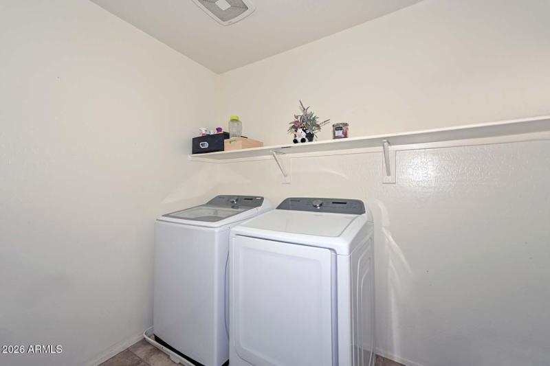 Upstairs Laundry Room