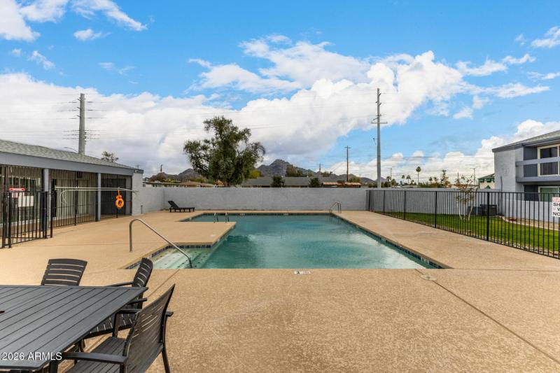 Sparkling Community Pool