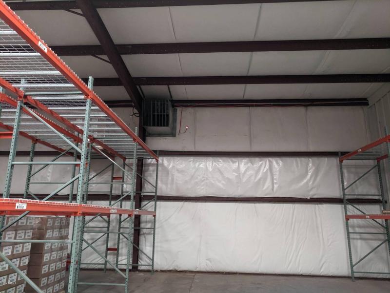 Warehouse area of work